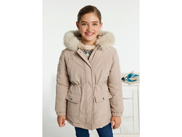 * 10-18 Yaş Kız Çocuk Mayoral Parka Mont 