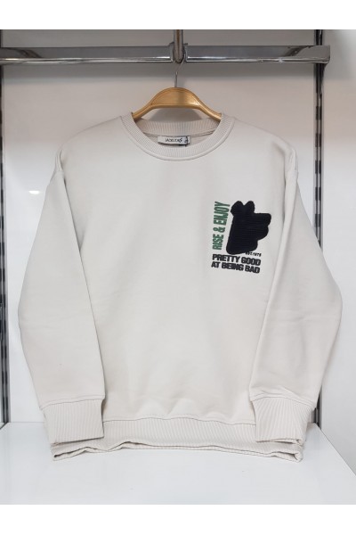 * 10-15 Yaş Erkek Çocuk Pretty Sweatshirt