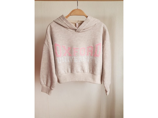 .5-16 Yaş Kız Çocuk Crop Sweat