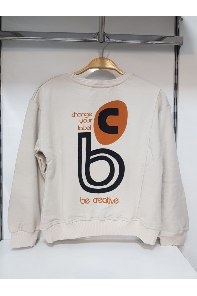 * 5-14 Yaş Erkek Çocuk Best Sweatshirt