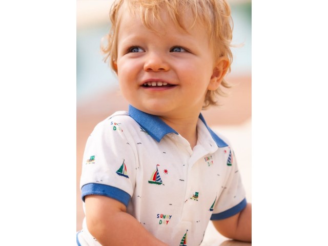 12-24 ay Erkek Bebek Polo Tshirt