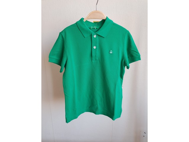 6-14 Yaş Erkek Çocuk Benetton Polo Yaka Tshirt